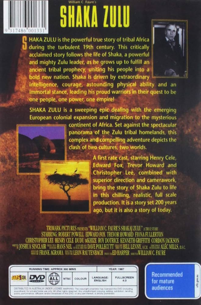その他 Shaka Zulu [DVD] Amazon.com: Shaka Zulu : Edward Fox, Robert Powell, Trevor